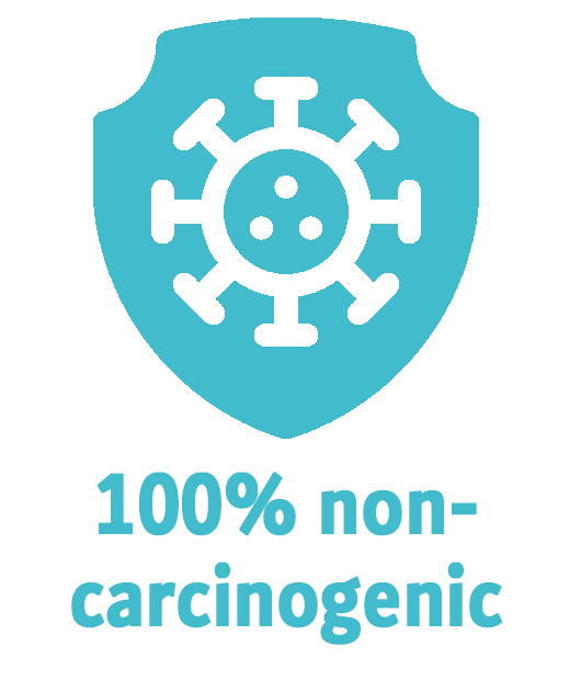 100% non-carcinogenic