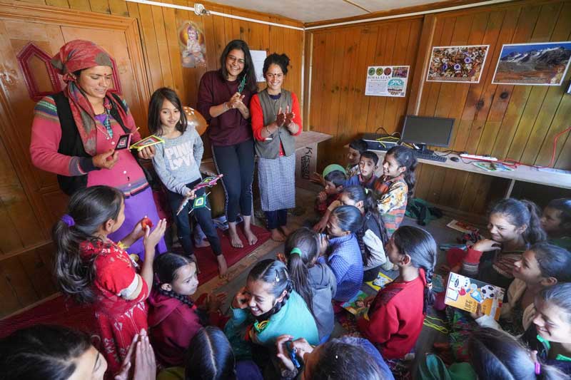 Child development program in the Tirthan Valley