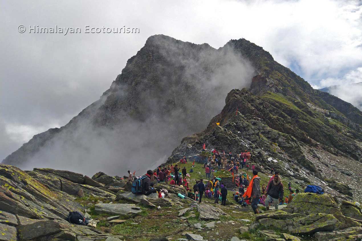 Trek du lac Gadasaru, au sommet - Vallée de Churah