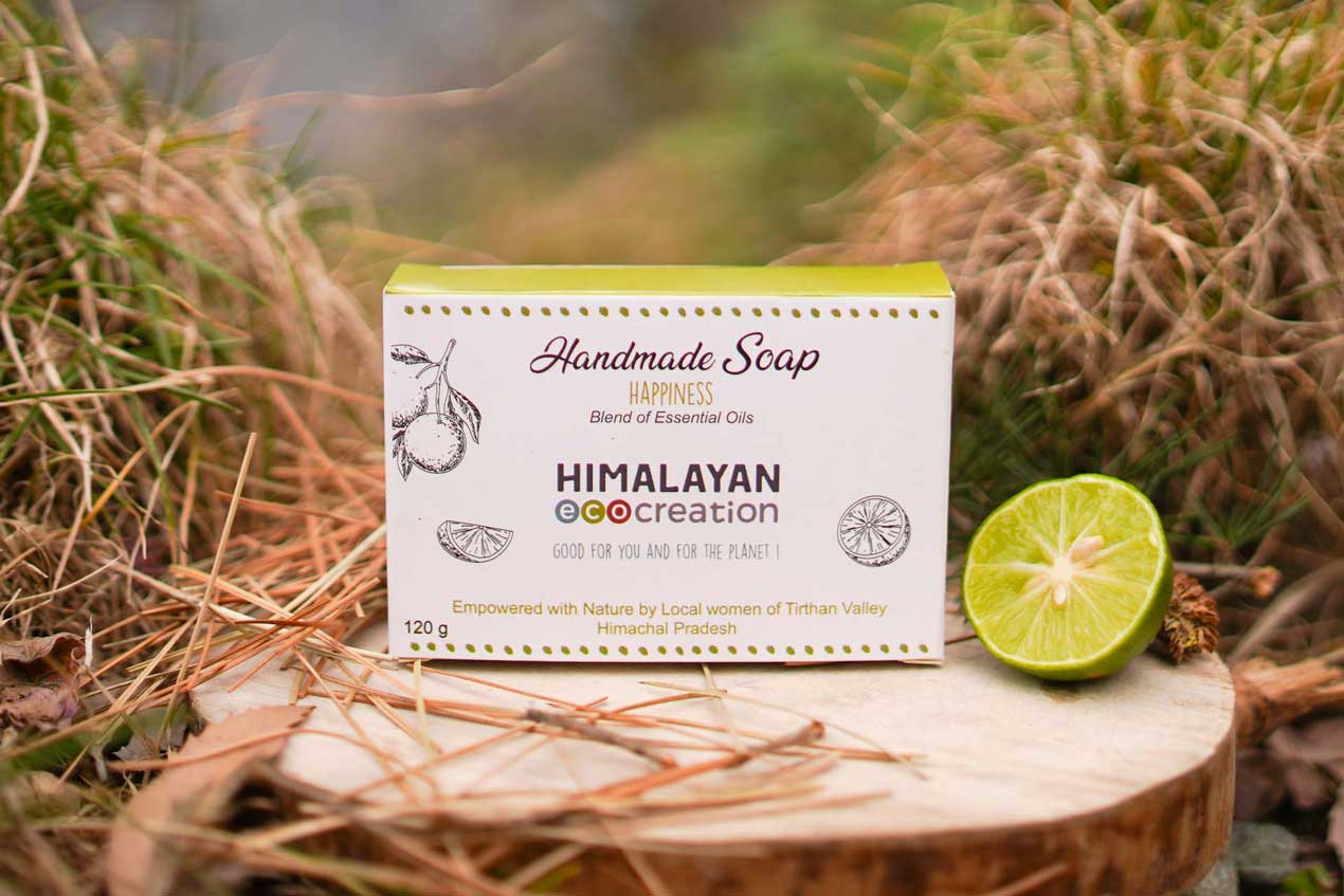Himalayan Ecocreation - handmade soap - Happiness