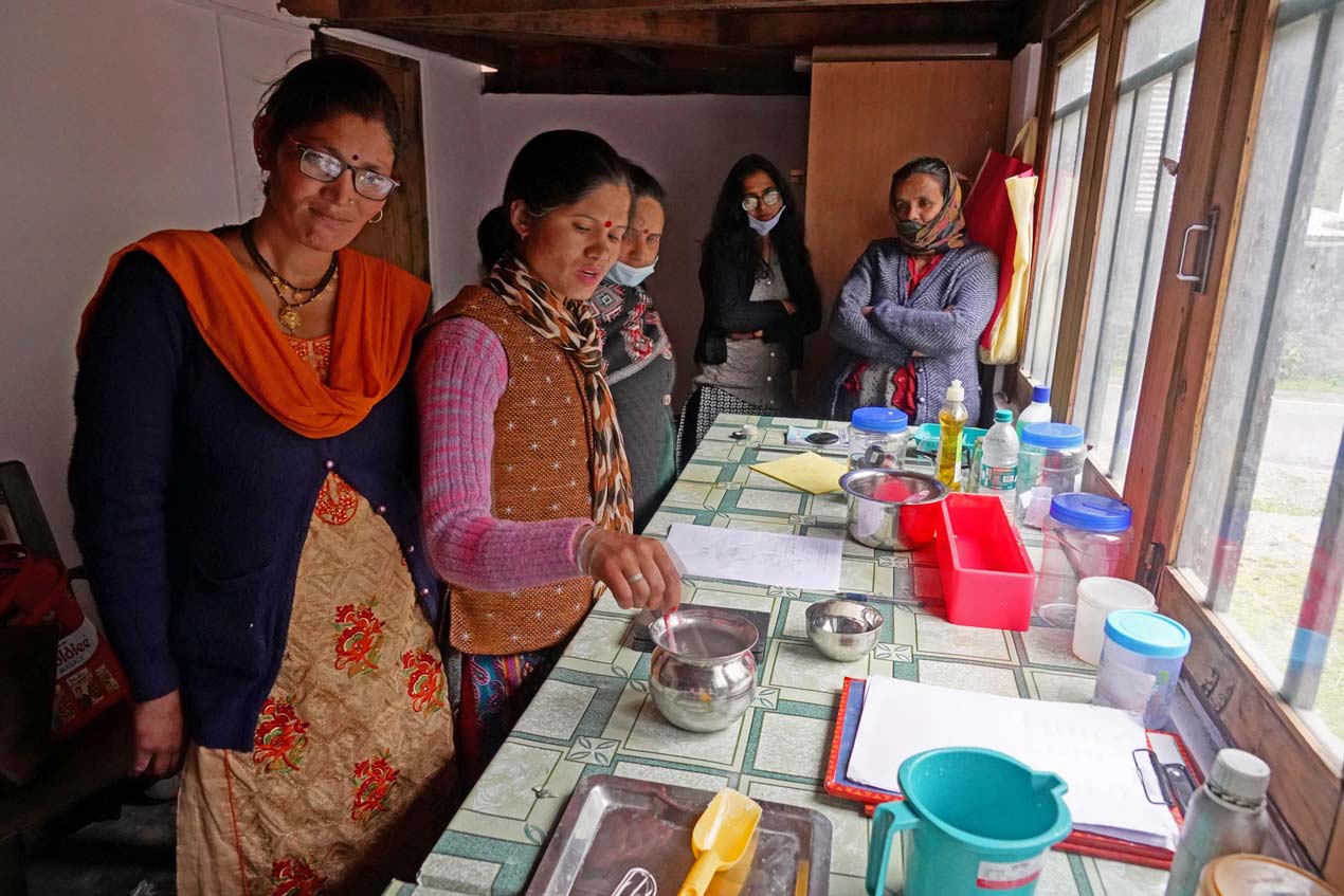 Local products with Himalayan Ecotourism in the Tirthan Valley