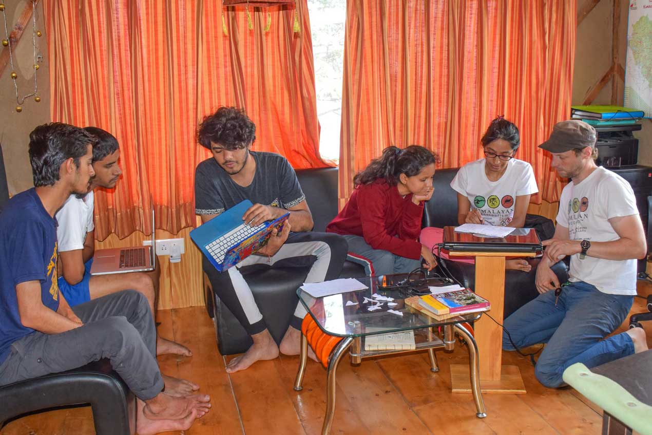 Brainstorming Sessions with Interns of Himalayan Ecotourism