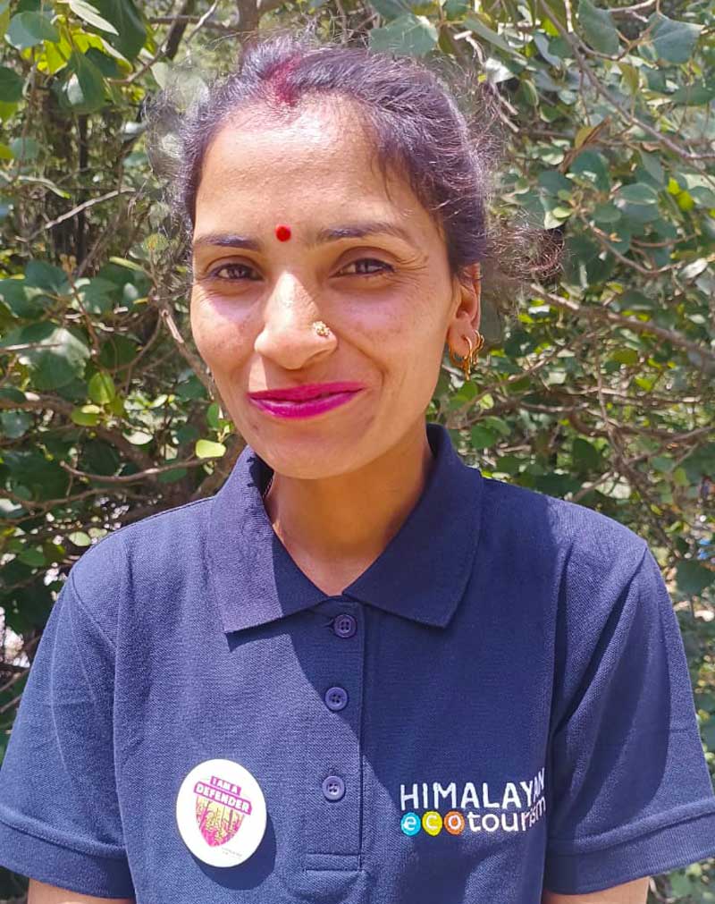 Jeevna - Team Himalayan Ecotourism - Heco. Women trekking guide