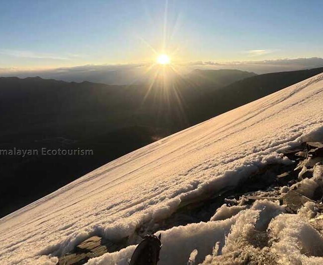 Sommet du pic Kang Yatse au Ladakh