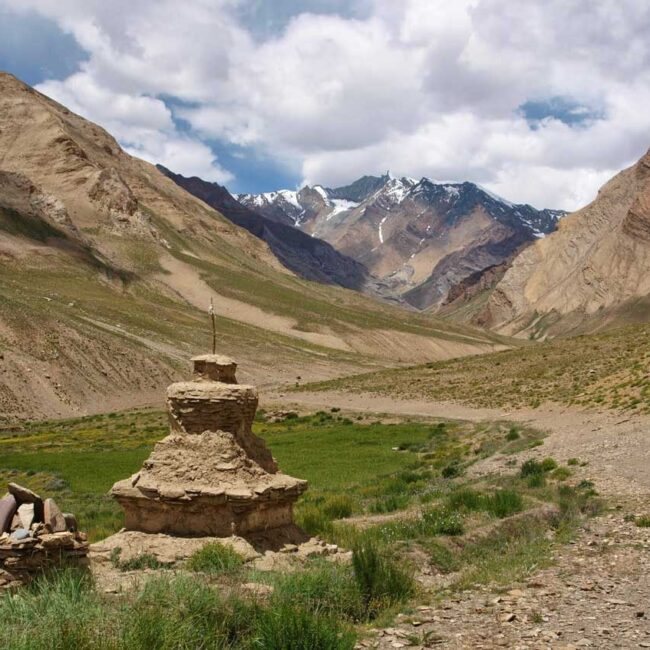 Près du village de Dibling, trek du Zanskar