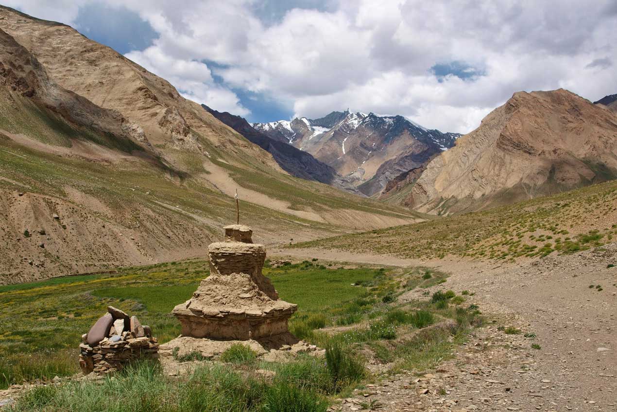 Near the Dibling village, Zanskar trek