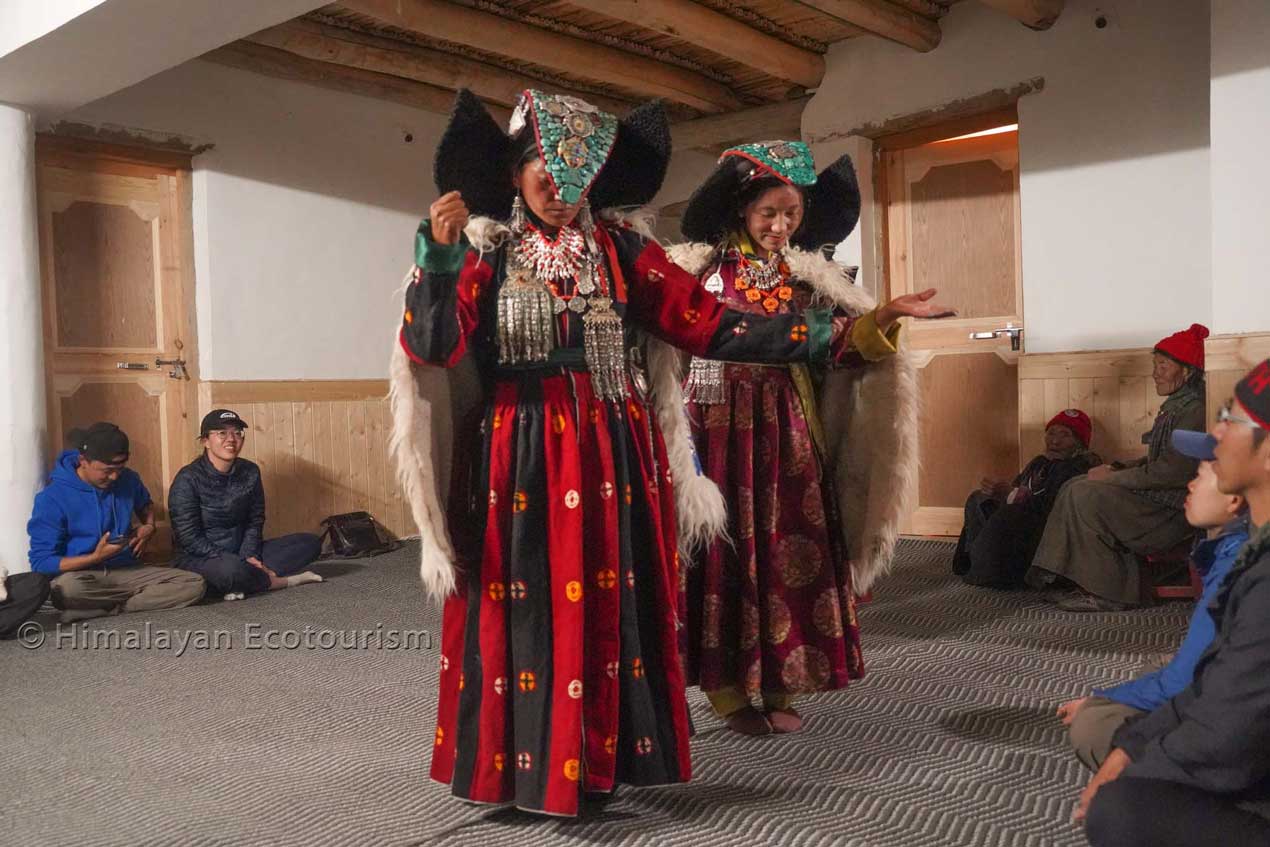 Cultural program in Photoksar, Ladakh