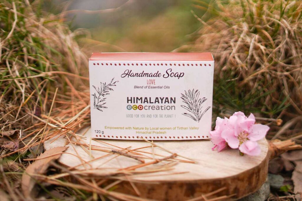 Himalayan Ecocreation - savon artisanal - Amour