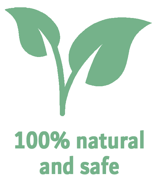100% natural and safe