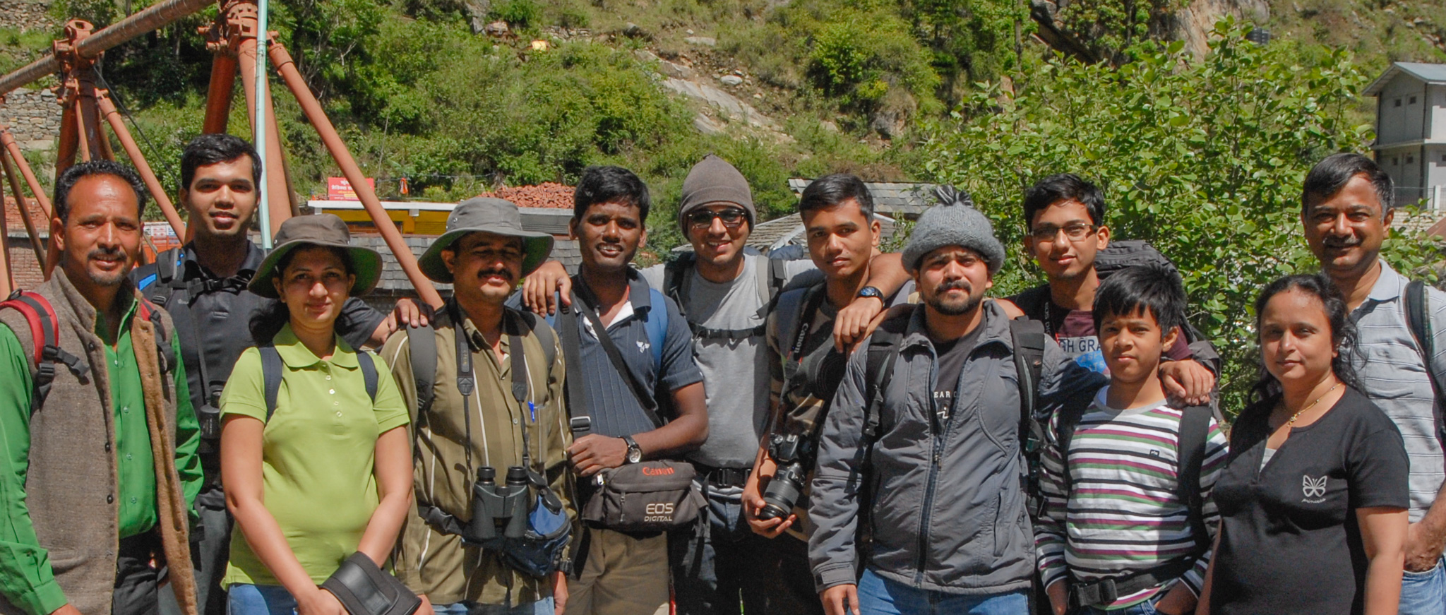 Himalayan Ecotourism team with guests