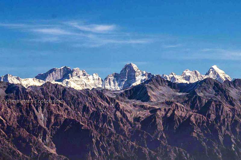 view from Lambri trek in Himachal Pradesh