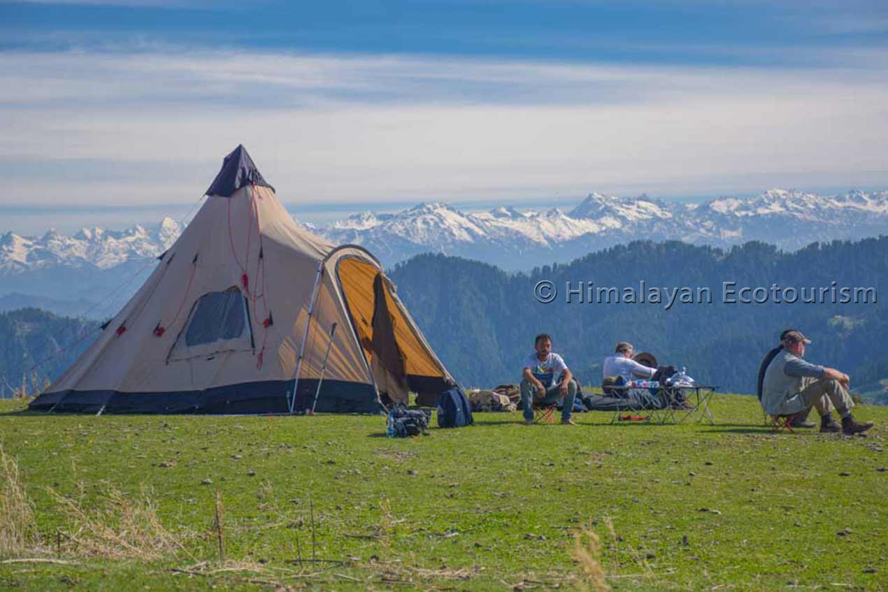 Tirthan Valley camping with Himalayan Ecotourism